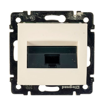 Информационная розетка Legrand Valene RJ45 UTP 5 кат 1 выход б/з белая - Электрика, НВА - Выключатели и розетки - Розетки - . Магазин оборудования для автономного и резервного электропитания Ekosolar.ru в Калуге