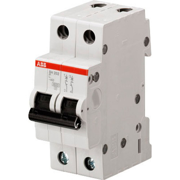 Автоматический выключатель ABB SH202L 2P 16А (С) 4,5kA - Электрика, НВА - Модульное оборудование - Автоматические выключатели - . Магазин оборудования для автономного и резервного электропитания Ekosolar.ru в Калуге