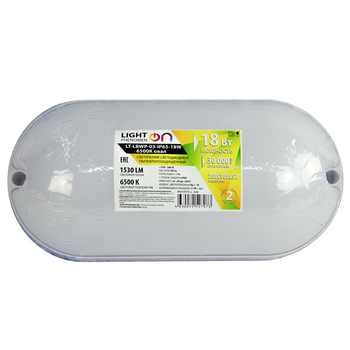 Банник LT-LBWP-03-IP65-18W-6500К LED овальный - Светильники - Для ЖКХ - . Магазин оборудования для автономного и резервного электропитания Ekosolar.ru в Калуге