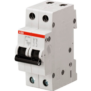 Автоматический выключатель ABB SH202L 2P 25А (С) 4,5kA - Электрика, НВА - Модульное оборудование - Автоматические выключатели - . Магазин оборудования для автономного и резервного электропитания Ekosolar.ru в Калуге