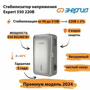 Инверторный cтабилизатор напряжения Энергия Expert 550 220В - Стабилизаторы напряжения - Инверторные - . Магазин оборудования для автономного и резервного электропитания Ekosolar.ru в Калуге
