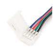 Комплект коннекторов Apeyron Electrics 09-12 (2 клипсы с проводами) для RGB-светодиодной ленты 12В IP20 10 мм - Светильники - Cветодиодные ленты - . Магазин оборудования для автономного и резервного электропитания Ekosolar.ru в Калуге